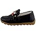 DADAWEN Boy's Girl's Classic Slip-on Loafers Oxford Flat Shoes Black US Size 10 M Toddler