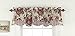 Waverly Norfolk Modern Farmhouse Floral Rod Pocket Valance for Windows in Bedroom, Kitchen, or Living Room, 60