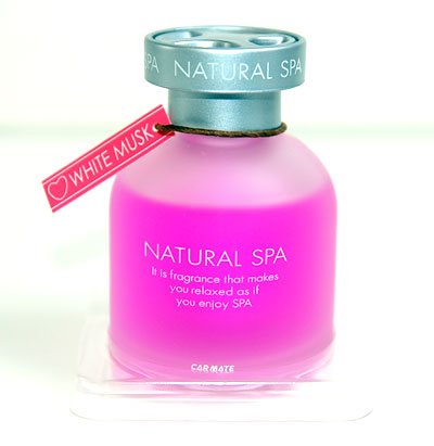 Natural Spa Air Freshener White Musk Fragrance by Car Mate
