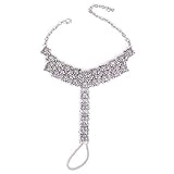 Bangood Stylish Carved Beautiful Chain Ankle Bracelet Beach Wondful Jewelry Barefoot Sandal
