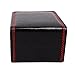 Watch Box Single Slot Watch Case PU Leather Watch Box Organizer for Men Women Travel Jewelry Storage Case Organizer Black