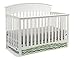 Graco Charleston Convertible Crib, White Easily Converts to Toddler Bed, Day Bed or Full Bed, 3 Position Adjustable Height Mattress