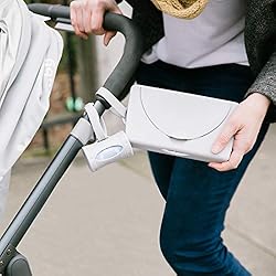 Ubbi Retractable On the Go Bag Dispenser for Baby