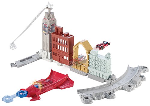 Hot Wheels Marvel Spidey's Spinning Web Swing Track Set