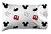 Jay Franco Kids Sheet Set with Fitted, Flat Sheets & Pillow Cover - Ultra-Soft Bedding with Pillowcase for Room Decor, White - Mickey Mouse, 4 Piece Full