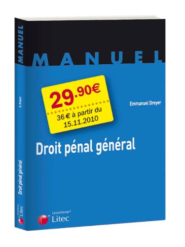 Droit pénal général