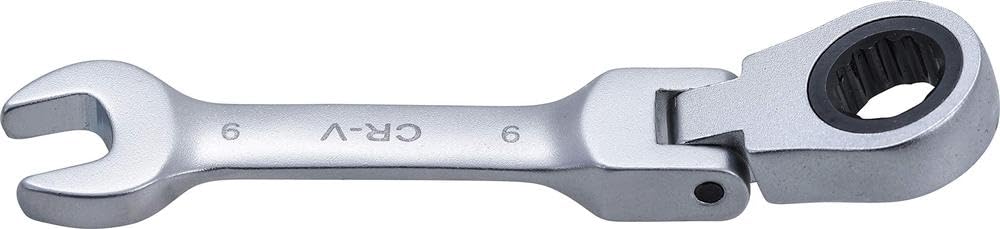 BGS 6909 | Ratchet Combination Wrench | short | adjustable | 9 mm