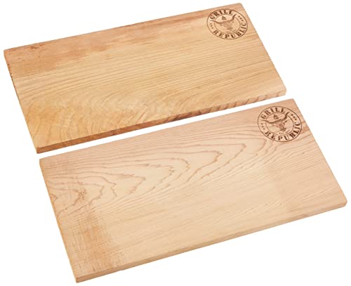 Unbekkant Tavole per affumicatura di Alta qualità per Grigliare Un Delizioso Aroma di Fumo, in Puro Legno di Cedro