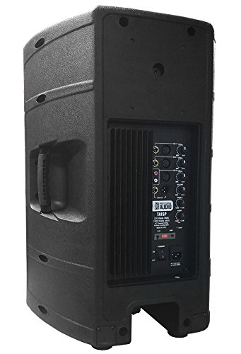 The Ultimate DJ System - 2400 WATTS! Perfect for Weddings or School Dances - Connect your Laptop, iPod via Bluetooth or play CD's! - 15" High Output Powered Speakers - Everything you need to DJ.