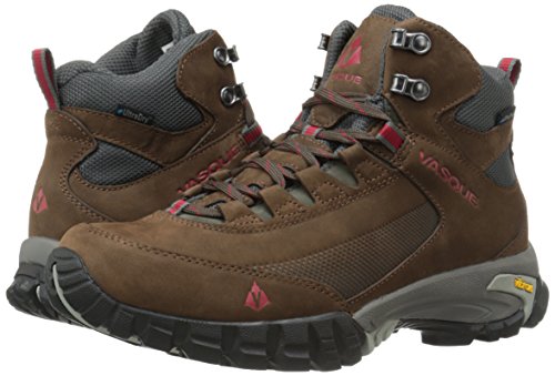 Vasque Men's Talus Trek UltraDry Hiking Boot, Slate Brown/Chili Pepper, 9.5 M US - Thumbnail 6