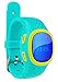 Kids Smartwatch, MindKoo Wearable Bluetooth 520 Children Anti-Lost Pedtometer GPS SOS Position Waterproof WIFI with SIM Multifunction GPS Tracker Smart Watch for iPhone 7/6S/6, Android Phone (Cyan)