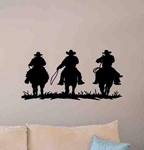 Cowboys Wall Decal Wild West Film Movie Poster Home Theater Gift Bedroom Vinyl Sticker Playroom Wall Art Nursery Decor Mural Print 1017