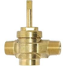 GSW WR-GV Copper Gas Valve with Handle for Commercial Wok Range, ETL Approved, 1/2
