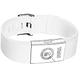 Band for Fitbit Charge 2, Small White Replacement Wrist Band