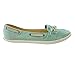 Keds Women's Teacup Boat Fashion Slip On Shoes, Light Blue, 5.5 B(M) US