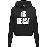 Pro Standard Womens WNBA Chicago Sky Classic Player Name And Number Cropped Pullover Hoodie