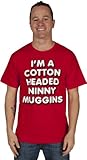 Ripple Junction Elf I'm A Cotton Headed Ninny Muggins Adult T-Shirt