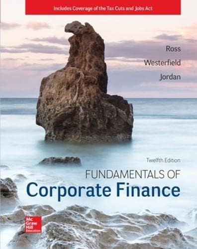 Amazon.com: Fundamentals Of Corporate Finance: 9781260091908: Ross