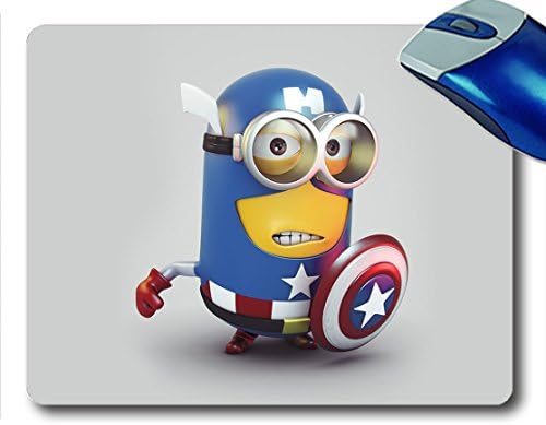 Mouse pad Captain minion despicable me-2 gaming mouse pad and HD Print custom mouse pads 9*7.5 inch