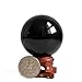 Mina Heal Black Obsidian Sphere for Meditation, Feng Shui, and Divination – Authentic Obsidian Crystal Ball for Protection and Energy Cleansing