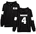 K-pop EXO Zipper Hoodie Kris Suho Tao Chen Sweater Pullover Coat