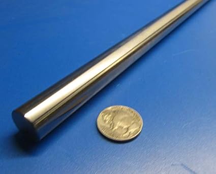 1566 Carbon Steel Hardened Precision Shaft, 5/8" Diameter x 36" Long, 1 pc.: Amazon.com