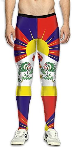 DOPPYENG Mens Compression Pants Base Layer Running, Cycling, Sports, Training, Weightlifting Tights The Arizona 3D Print Fitness Sports Tight Leggings