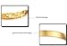 OPK Jewelry Fashion Gold Plated Children's Bangle Heart and Bell Pendant Cuff Bracelets (gold bracelet for baby)