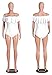 Dasbayla Off Shoulder with Ruffle Bodysuit Women's White Leotards Rompers Jumpsuits S