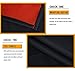 Homsolver Heavy Duty Vinyl Waterproof Apron Ultra Lightweight Industrial Apron (One Size, Black Type 2)