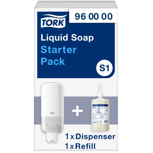 Tork Dispenser Liquid and Spray Skincare Wall Mounted and 1 x 1000ml 960000