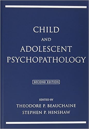 child and adolescent psychopathology beauchaine