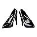 MagiDeal Black 1/6 Scale High Heeled Shoes For 12