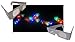 Rob's Super Happy Fun Store Hearts Fireworks Glasses - 50 Diffraction Glasses - Paper Frames - See Beautiful Heart-Shaped Halos Around Points of Light