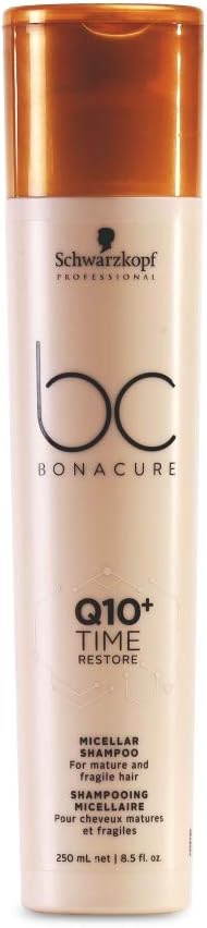 Schwarzkopf BC Q10 TR Champú 250ml, Q10+ Time Restore, 250 ml (Pack of 1) - Image 3