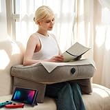 Inflatable Reading Pillow for Gaming Adjustable Lap