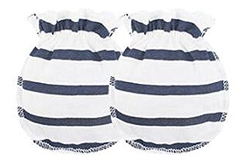 Adeimoo Baby Cotton Gloves Autumn Newborn Infant Toddler No Scratch Mittens for 0-3 months (6 pair A) - Thumbnail 3