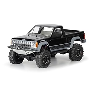 Pro-Line Racing 336200 Jeep Comanche Full Bed Clear Body for 12.3, 313mm