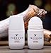 Amber Natural Roll-On Deodorant Aluminum Free Baking Soda Free (that REALLY works!) Stay Fresh All Day - For Women & Men - Organic, Healthy, Safe, Non-Toxic - Phthalate, Paraben, Gluten & Cruelty Free
