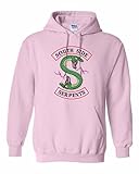 The Creating Studio Adult South Side Serpents Pink Hoodie (Small)