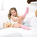 SmartKnitKIDS Seamless Sensitivity Socks for Sensory Issues - Made in USA (Pink, Large)