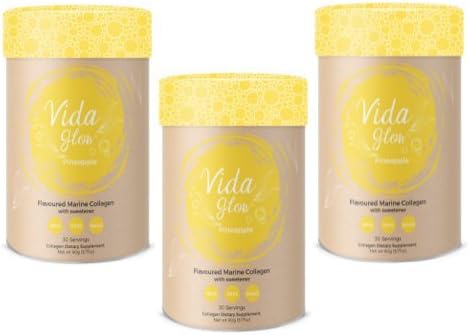Vida Glow Marine Collagen Pineapple Loose Powder Level 3