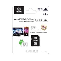 AXE MEMORY 64GB microSDXC Memory Card + SD Adapter