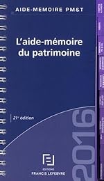 L' aide-mémoire du patrimoine