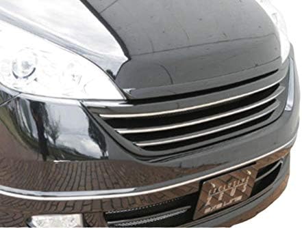 Honda ホンダ Stepwgn ステップワゴン Rg1 2 前期 Mc前 エムズスピード エグゼライン フロントグリル フードトップモール付き Nh731p塗装済品