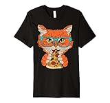 Pepperoni Pizza Pie Cat Lover Shirt | Junk Food Eat
