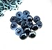 UPSTORE 100pcs Solid Eyes Black Plastic Safety Eyes for Bear Doll Puppet Plush Animal Toy 10mm
