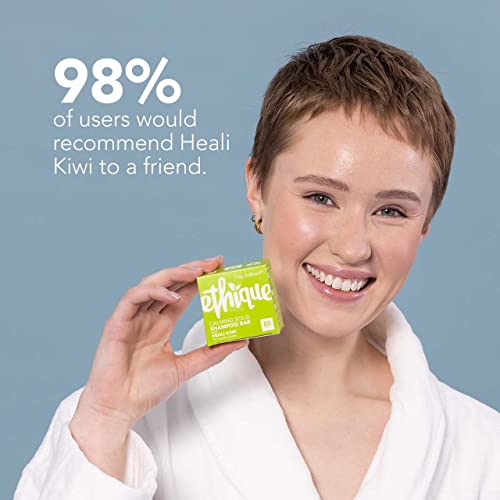 Ethique Heali Kiwi Calming Solid Shampoo Bar for Dry, Itchy, Flaky