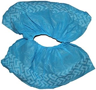 ForClean Disposable Protective Non-Slip Polypropylene Non-woven Boot &amp; Shoe Cover,Durable,Standard LG Size,100pieces/pack