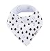 Baby Bandana Drool Bibs Organic 8 Pack for Boys and Girls 100% Absorbent Soft Cotton Bandana Baby Bibs for Teething Feeding Baby Shower Gift (BC073)
